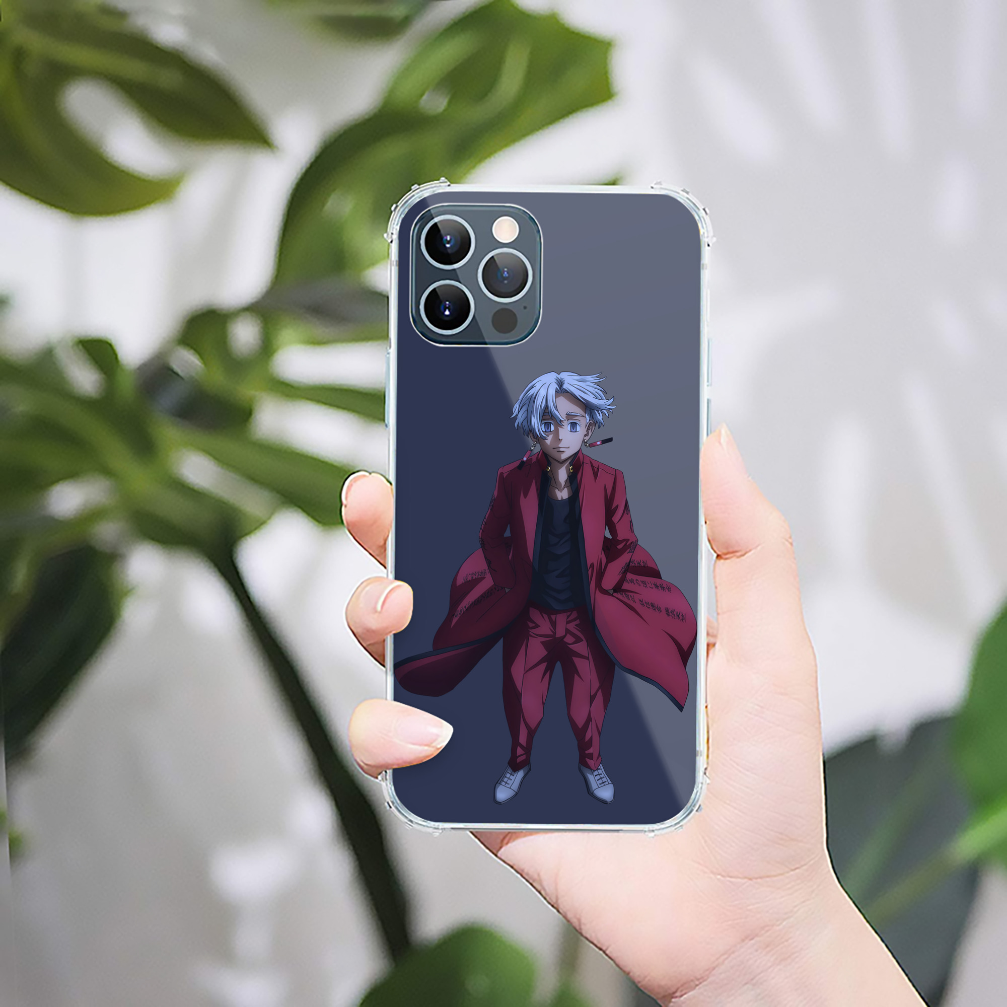 （画像用） 東京リベンジャーズ Tokyo Revengers 【iPhone 12シリーズ対応】透明スマホケース（クリアソフトケース）